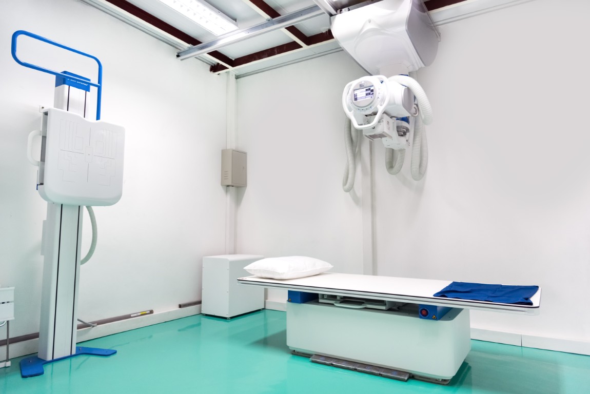 X Ray department room in hospital, Medical and Health care conce